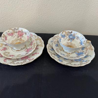 2 Mitterteich Bavaria cup and saucers