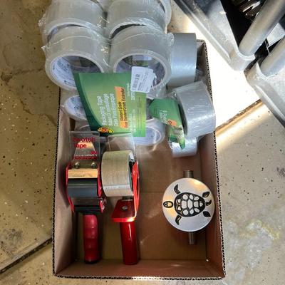 Box tape and tape guns