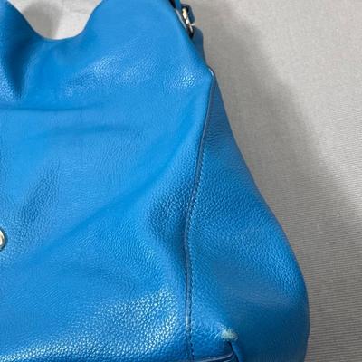 Coach pebble leather handbag