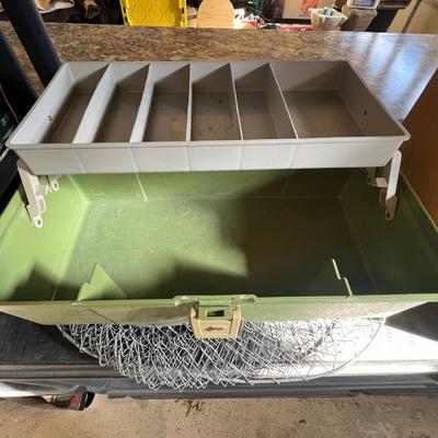 Tackle box and fishing basket