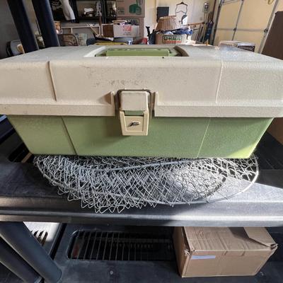 Tackle box and fishing basket