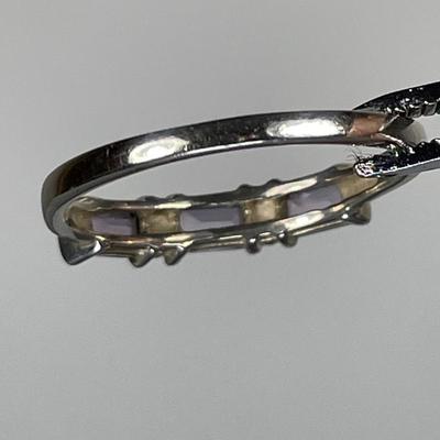Amethyst Sterling Silver ring 10