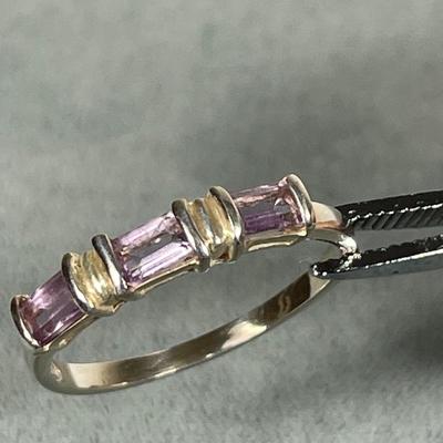 Amethyst Sterling Silver ring 10