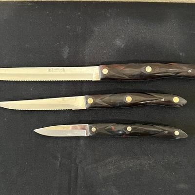 3 Cutco Knives