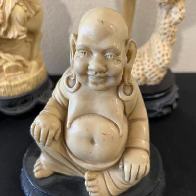 3 Resin Statues