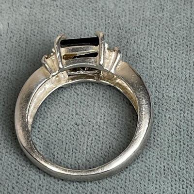 Smoky Quartz and Sterling Silver ring 8