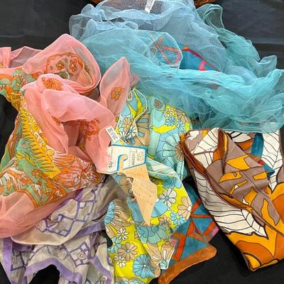 Vintage scarves
