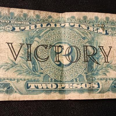 1940'S PHILIPPINES TWO PESOS VICTORY SERIES NO 66