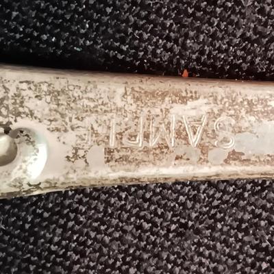 3 STERLING SILVER FORKS MARKED "SAMPLE"