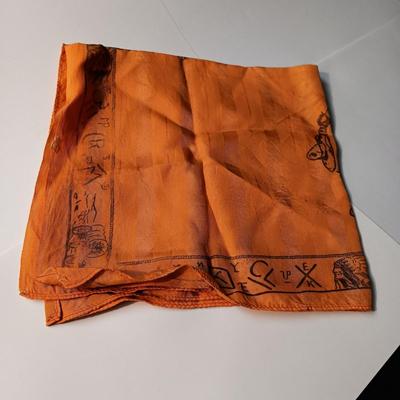 EARLY CHEYENNE FRONTIER DAYS SCARF, ROUND UP COLLAR POINTS & THONG TIE SET