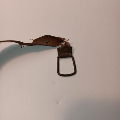 VINTAGE SURVEYORS TRANSIT LEVEL AND AN ANTIQUE TAPE MEASURE