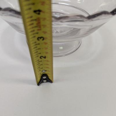 Clear Glass Antique Fruit Bowl Pat 14 July 1874