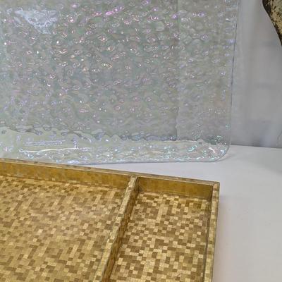 Home Decor Items Butterflies Scarf Holder Trays