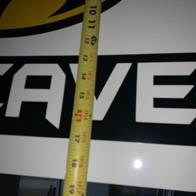 Bat Cave Metal Sign