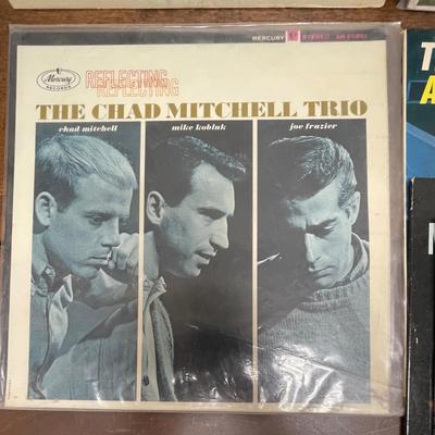 Vintage Vinyl Record Album Lot - Chad Mitchell Trio - 4 Albums 33rpm