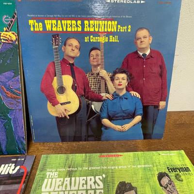 Vintage Vinyl Record Album Lot - The Weavers