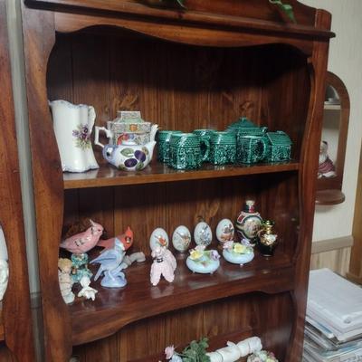 Open Bookcase with Three Drawer Storage Chest Base (No Contents)