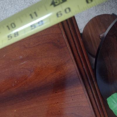Vaughan of Virginia Mahogany Finish Three Over Six Dresser with Mirror