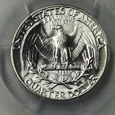 1943 MS65 DDO BEAUTIFUL Silver Washington Quarter