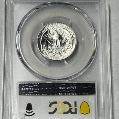 1943 MS65 DDO BEAUTIFUL Silver Washington Quarter