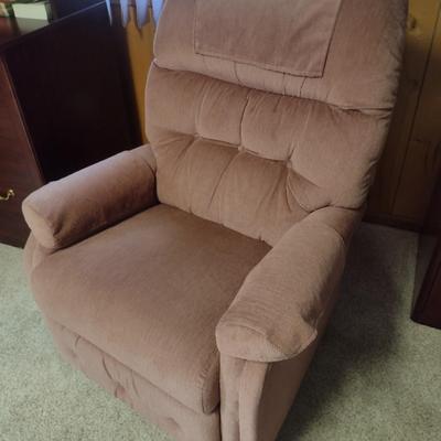 Lazy Boy Fabric Upholstered Reclining Chair