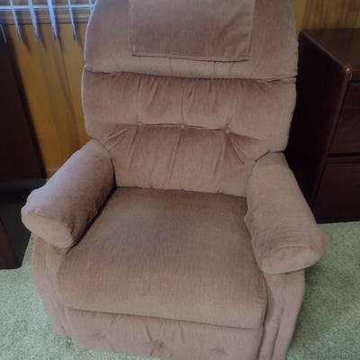 Lazy Boy Fabric Upholstered Reclining Chair