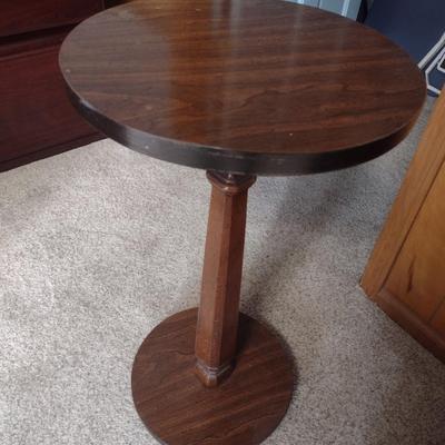 Solid Wood Pedestal Plant or Lamp Stand