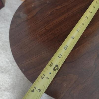 Solid Wood Pedestal Plant or Lamp Stand