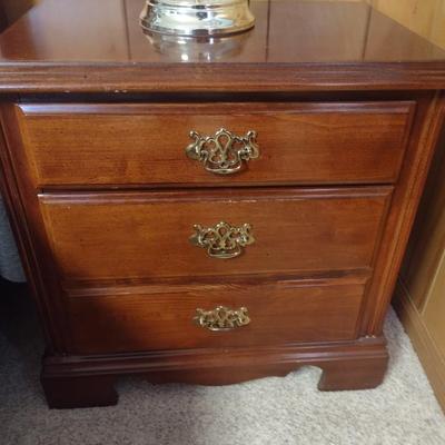 Vaughan of Virginia Three Drawer Bedside Dresser