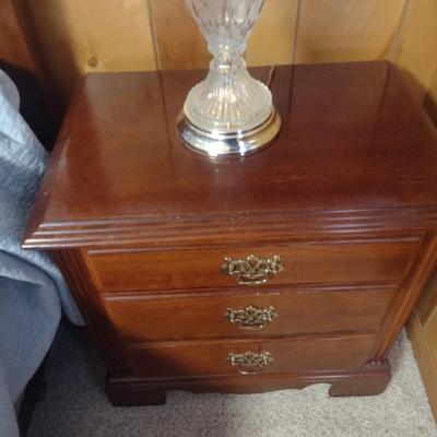 Vaughan of Virginia Three Drawer Bedside Dresser