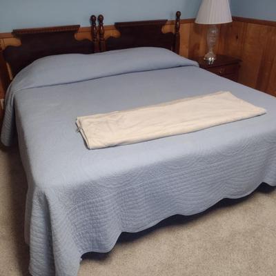 Set of Twin Beds with King Mattress