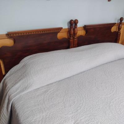 Set of Twin Beds with King Mattress