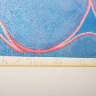 Seeds of Silence -Artist Proof Lithograph signed Alan Kosline