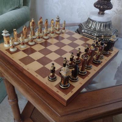 Chinese Emperor Themed Chess Set
