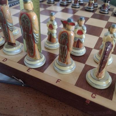 Chinese Emperor Themed Chess Set