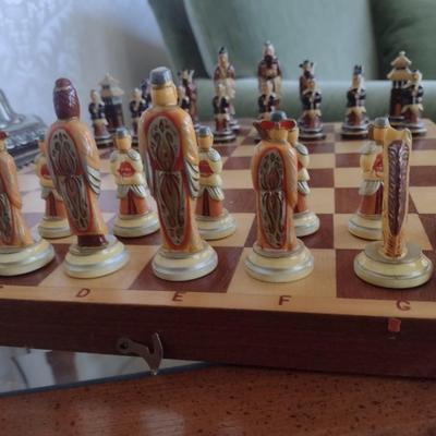 Chinese Emperor Themed Chess Set