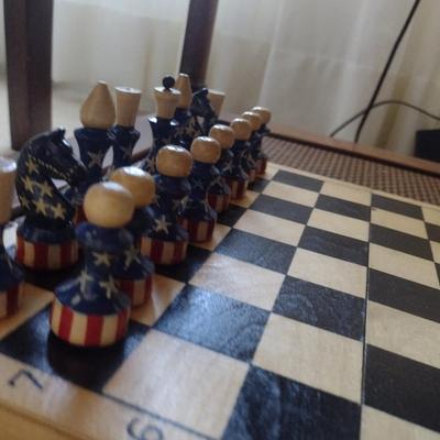 Cold War USA vs. USSR Themed Chess Set