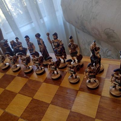 Roman Soldier Themed Chess Set