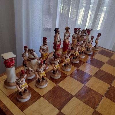 Roman Soldier Themed Chess Set