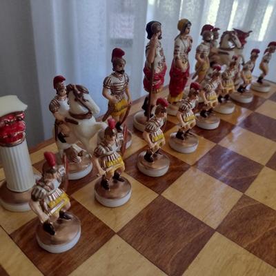 Roman Soldier Themed Chess Set
