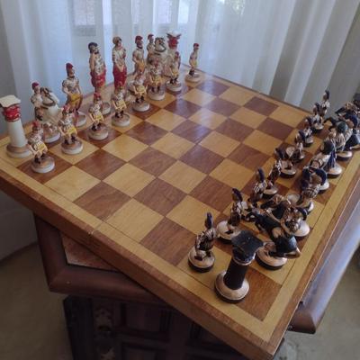 Roman Soldier Themed Chess Set