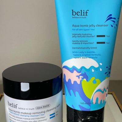 belif Aqua Bomb jelly cleanser and makeup remover