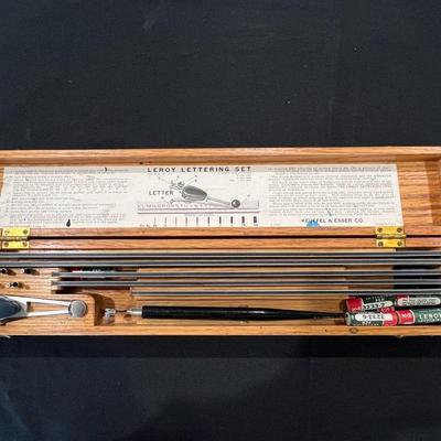 Vintage Leroy Lettering Set