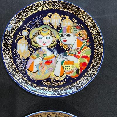 4 Rosenthal Studio Line Collector Plates