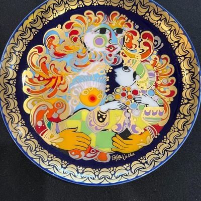 4 Rosenthal Studio Line Collector Plates