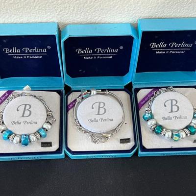 3 Bella Perlina Bracelets