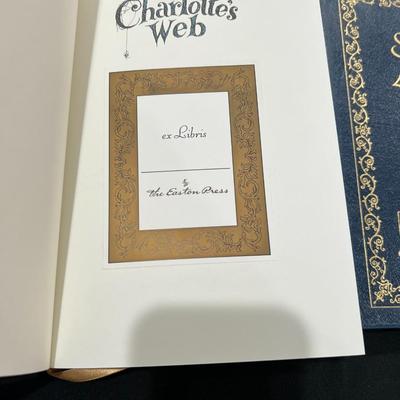 Collector's Edition Charlotte's Web and Stuart Little by Easton Press