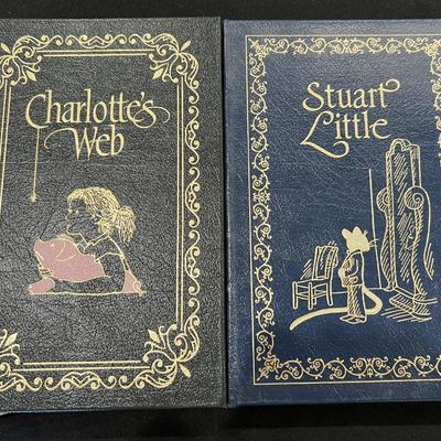Collector's Edition Charlotte's Web and Stuart Little by Easton Press