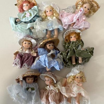 Small 3” dolls