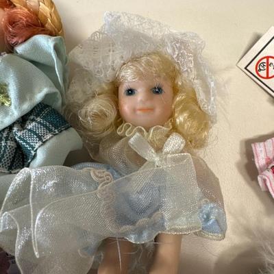 Small 3” dolls
